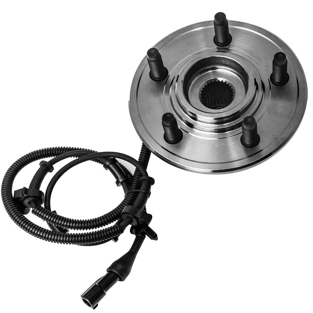 Ford Explorer Front Wheel Bearing Hub Assembly, 5 Lugs w/ABS -- 515050 (2 Pack)