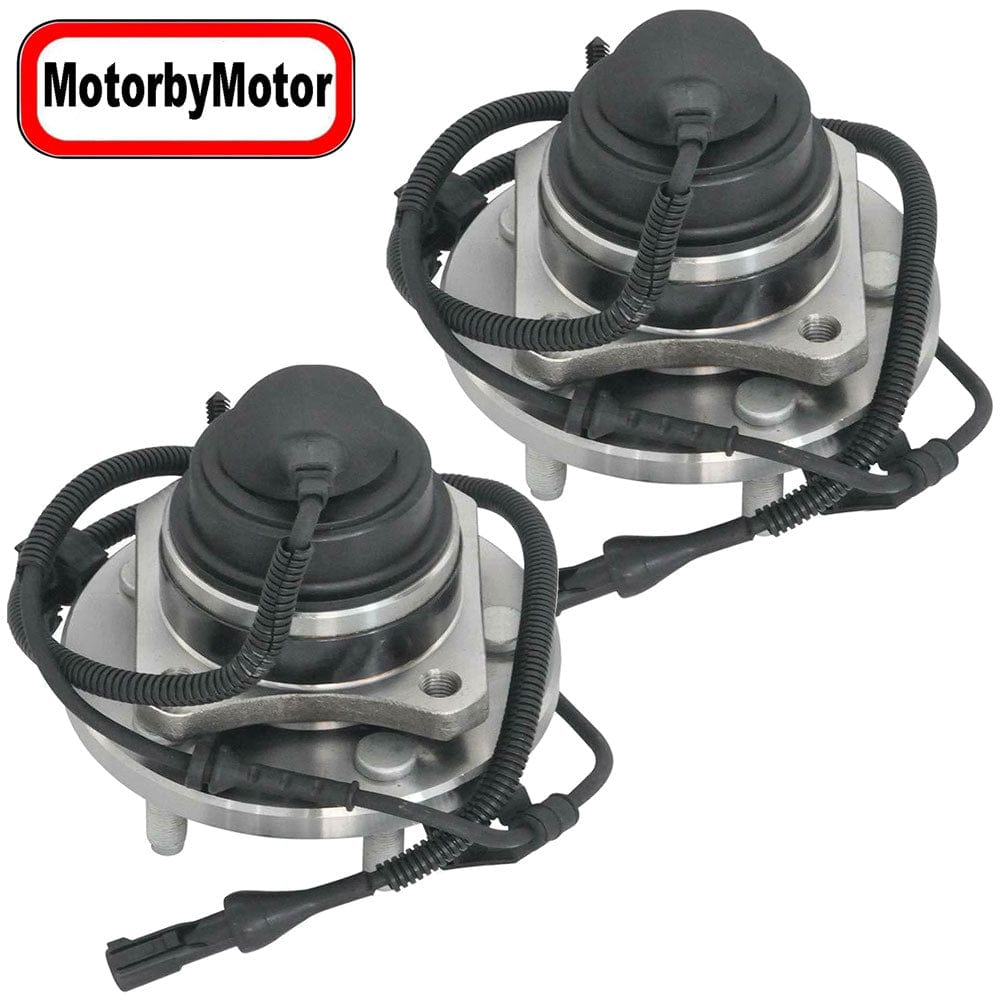 Lincoln Town Car Front Wheel Bearing Hub Assembly, 5 Lugs RWD w/ABS - 513230 (2 Pack)