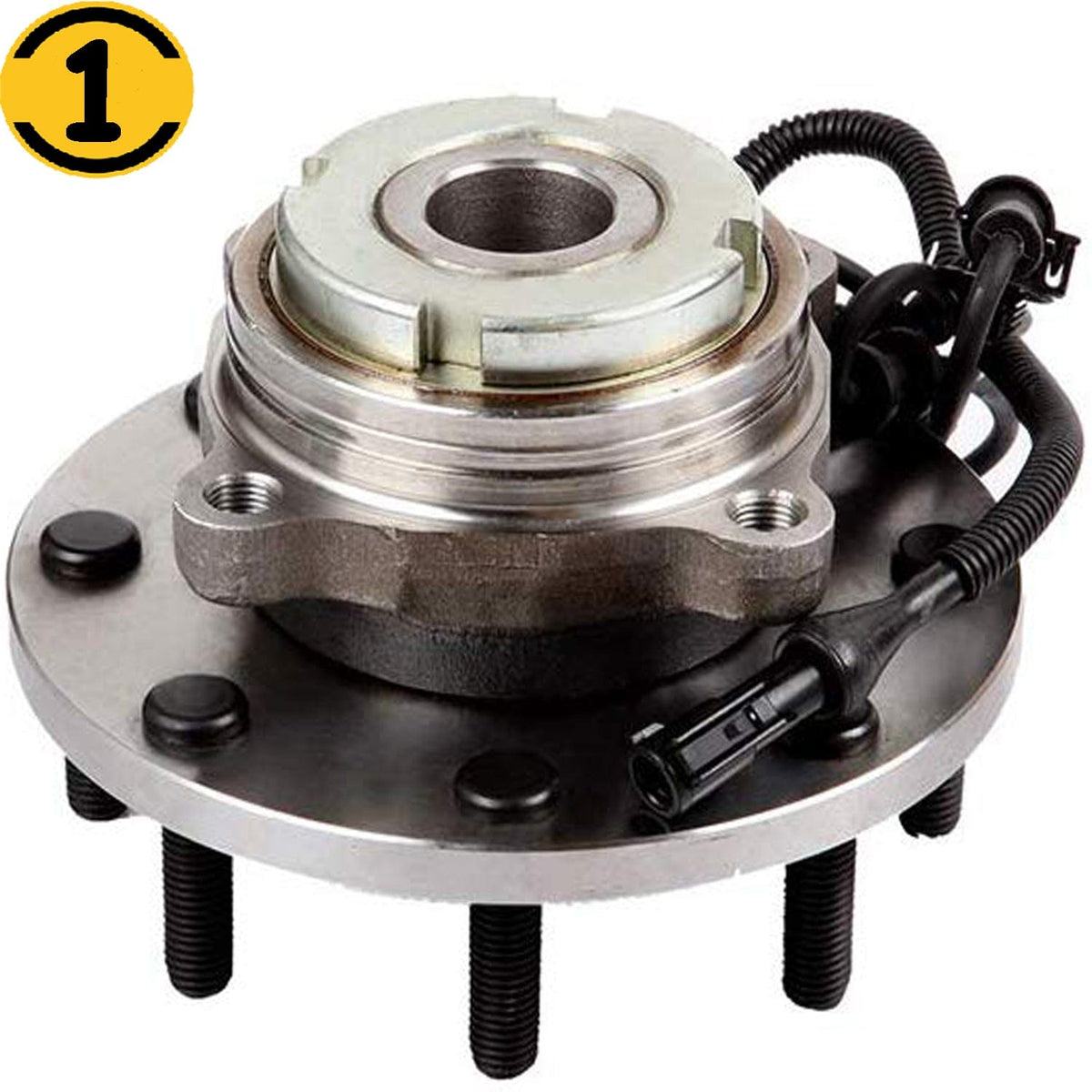 Ford Super Duty Front Wheel Bearing Hub Assembly, 8 Lugs RWD w/ABS -- 515100 (2 Pack)