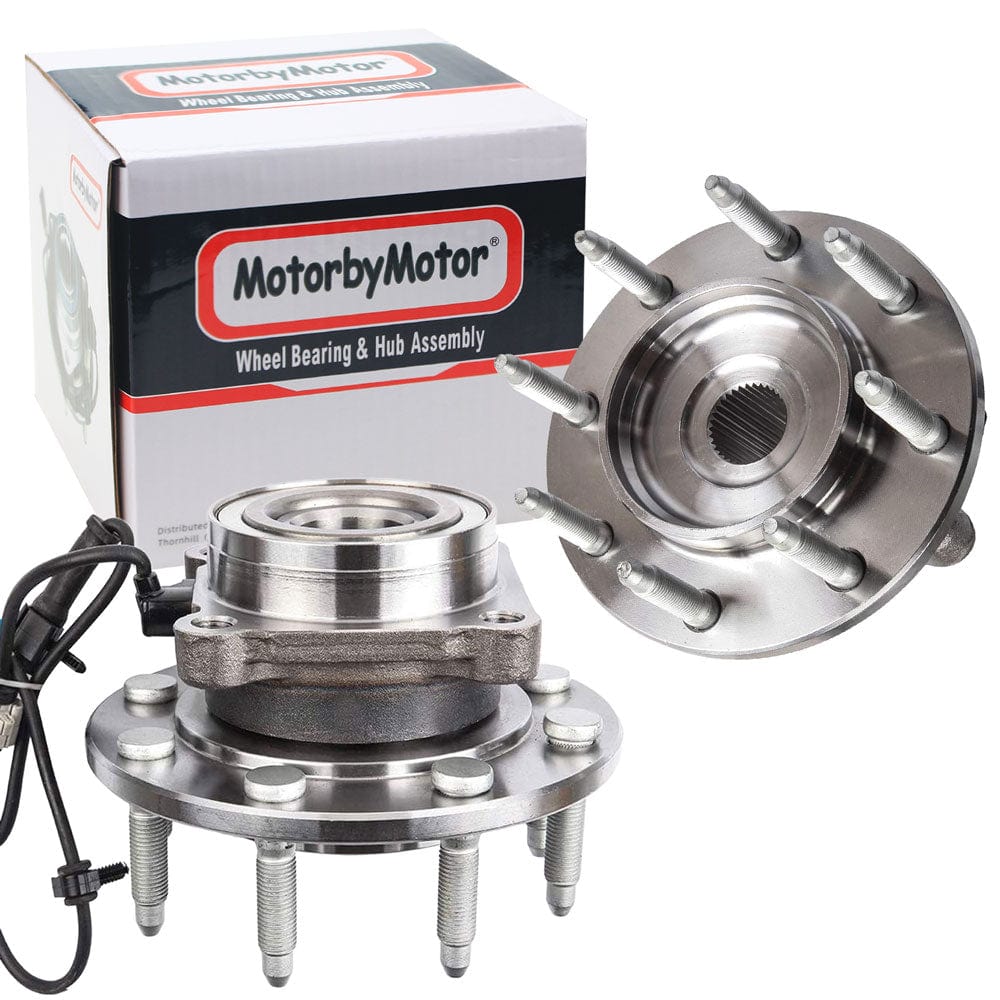 Ford F-350 Super Duty Front Wheel Bearing Hub Assembly, 8 Lugs 4WD w/ABS -- 515082 (2 Pack)