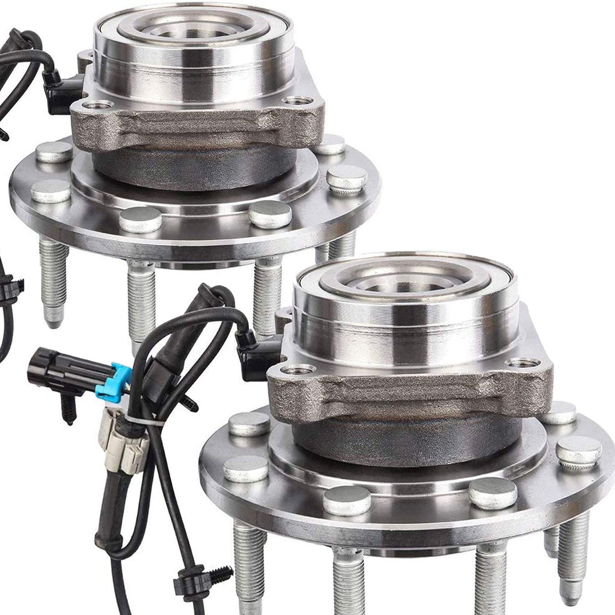 Ford F-350 Super Duty Front Wheel Bearing Hub Assembly, 8 Lugs 4WD w/ABS -- 515082 (2 Pack)