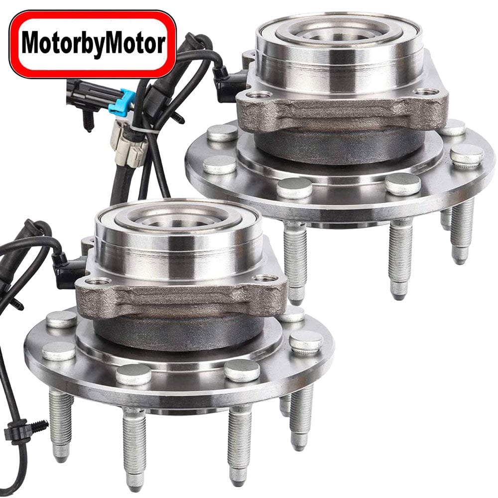 Ford F-350 Super Duty Front Wheel Bearing Hub Assembly, 8 Lugs 4WD w/ABS -- 515082 (2 Pack)