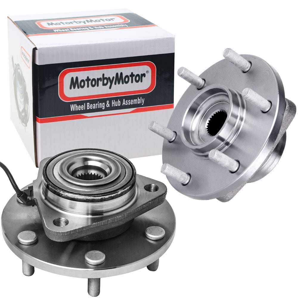 Infiniti QX56 Front Wheel Bearing Hub Assembly, 6 Lugs w/ABS -- 515066 (2 Pack)