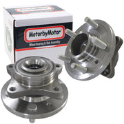 Land Rover LR3 Front Wheel Bearing Hub Assembly, 5 Lugs -- 515067 (2 Pack)