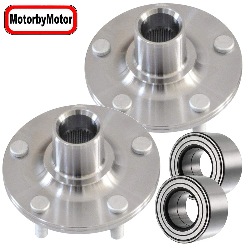 Mazda CX-7 Front Wheel Bearing Hub Assembly 2007-2012, 5 Lugs - 510063 (2 Pack)