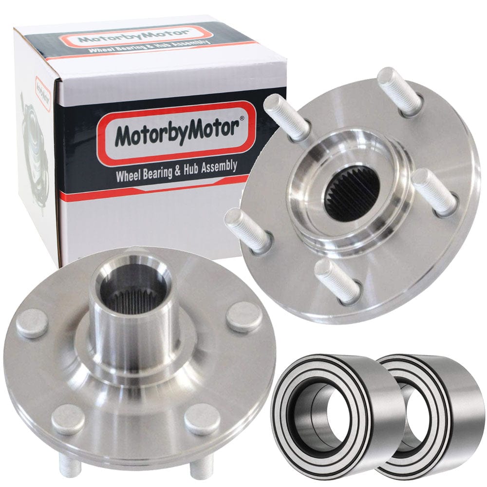 Mazda CX-7 Front Wheel Bearing Hub Assembly 2007-2012, 5 Lugs - 510063 (2 Pack)