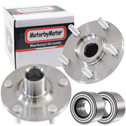 Mazda CX-7 Front Wheel Bearing Hub Assembly 2007-2012, 5 Lugs - 510063 (2 Pack)