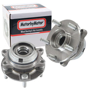 Nissan Quest Front Wheel Bearing Hub Assembly, 5 Lugs - 513310 (2 Pack)