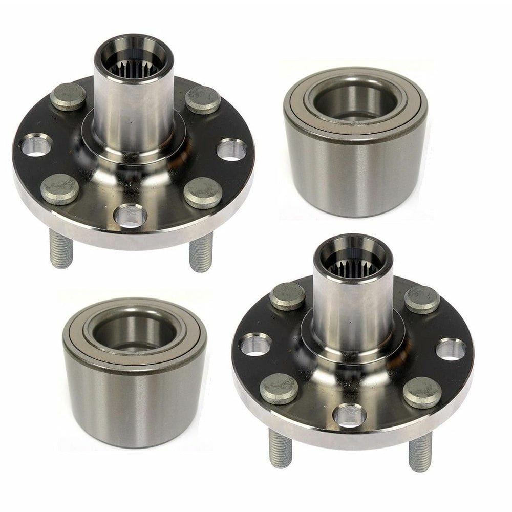 Toyota Corolla Front Wheel Bearing Hub Assembly 5 Lugs - 510070 (2 Pack)