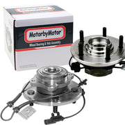 Chrysler Pacifica Front Wheel Bearing Hub Assembly, 5 Lugs w/ABS -- 513261 (2 Pack)
