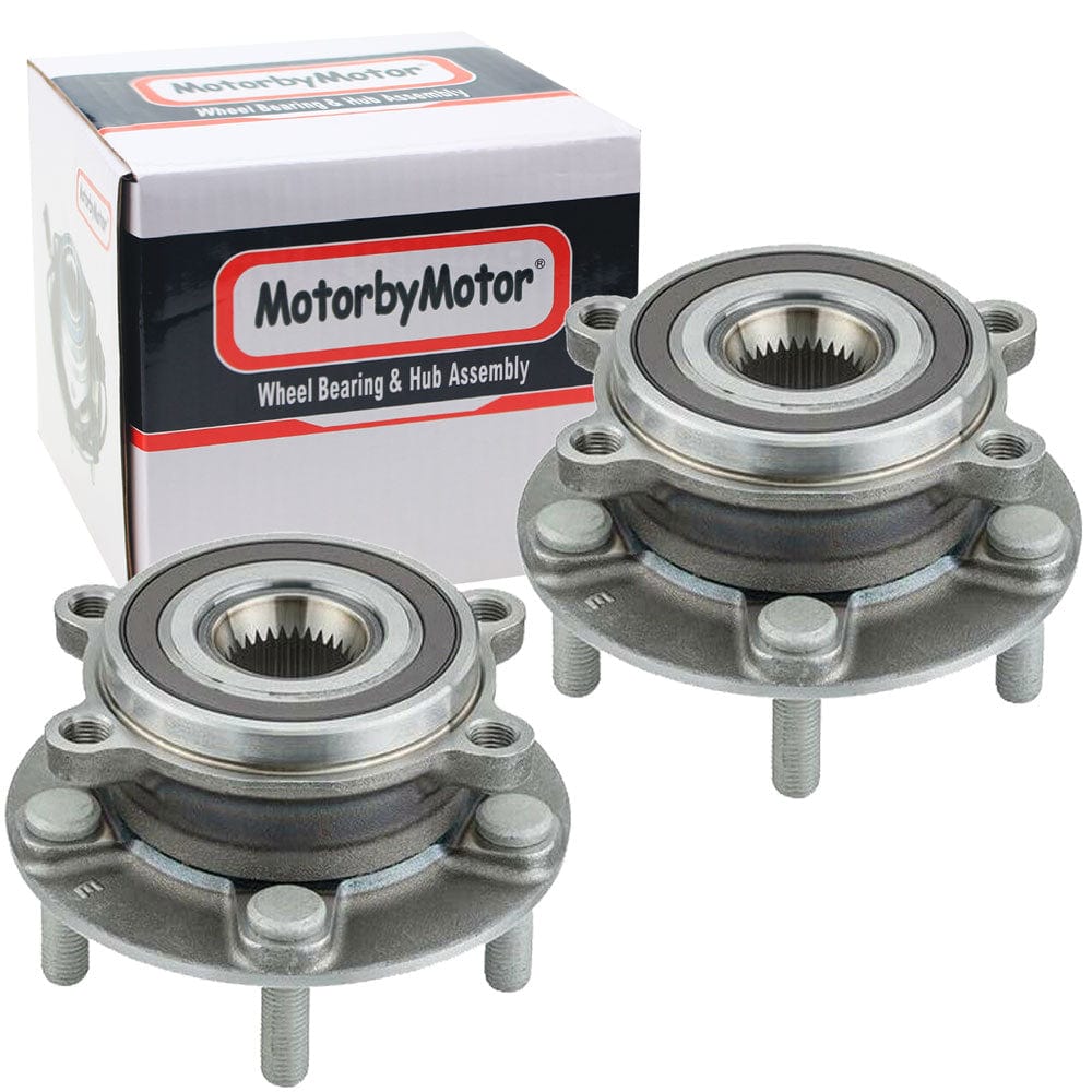 Mazda 6 Front Wheel Bearing Hub Assembly, 5 Lugs - 513347 (2 Pack)
