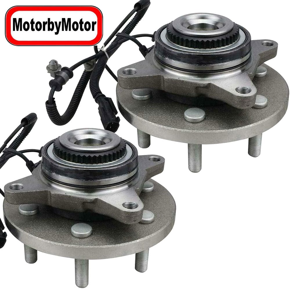 Ford Expedition Front Wheel Bearing Hub Assembly, 6 Lugs -- 515158 (2 Pack)