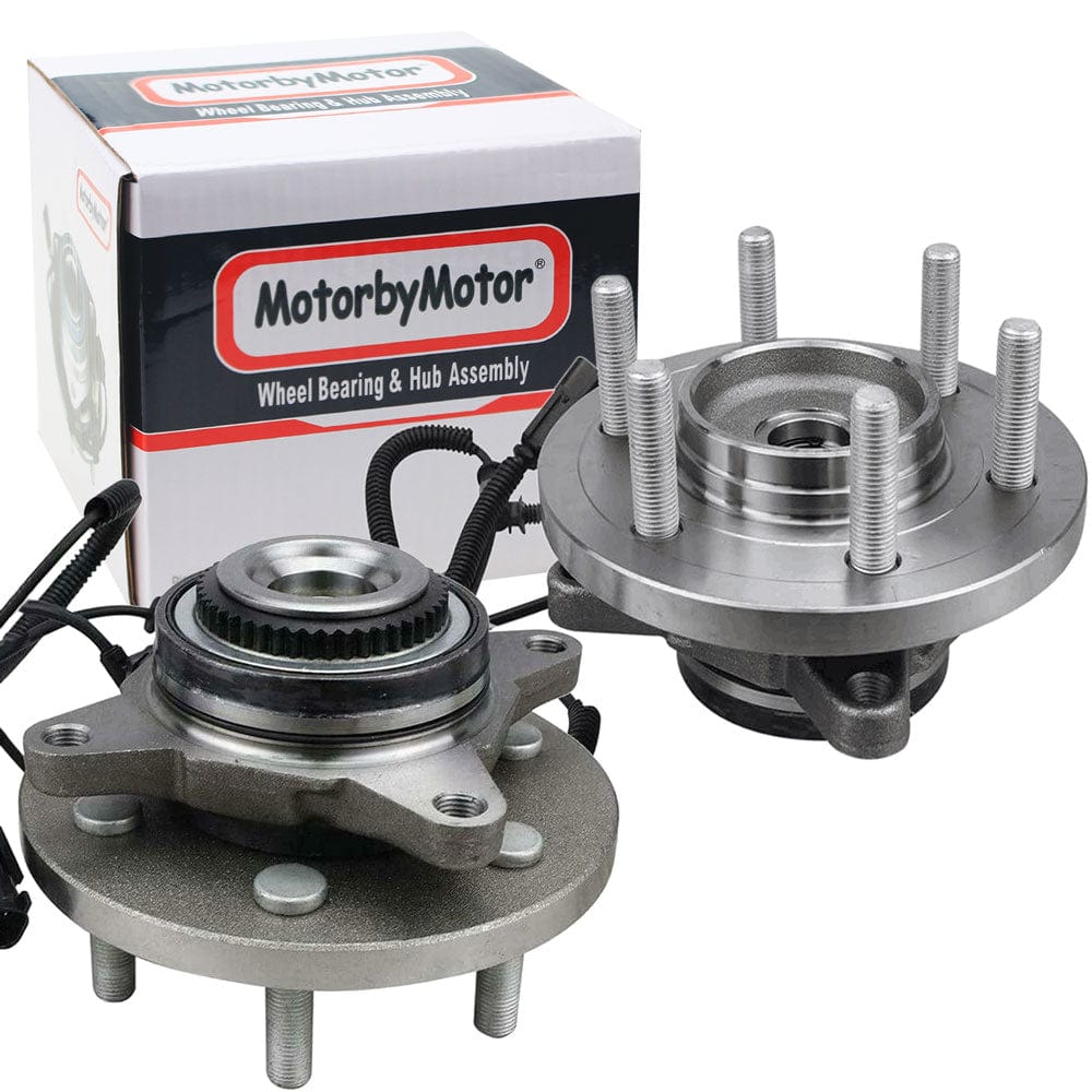Ford Expedition Front Wheel Bearing Hub Assembly, 6 Lugs -- 515158 (2 Pack)