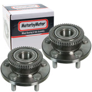 Ford Mustang Front Wheel Bearing Hub Assembly, 5 Lugs (2.3L / 3.7L / 5.0L GT) -- 513346 (2 Pack)