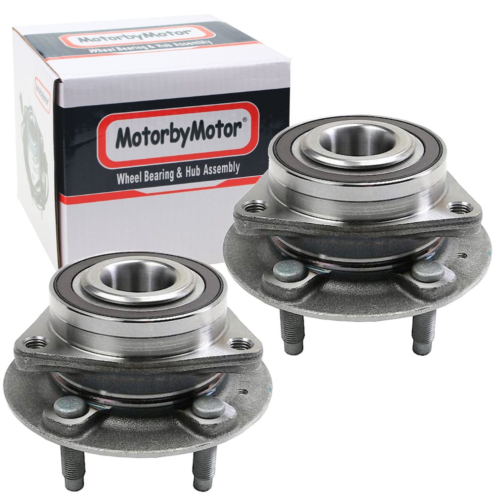 Buick Cascada Front Wheel Bearing Hub Assembly, 5 Lugs -- 513398 (2 Pack)
