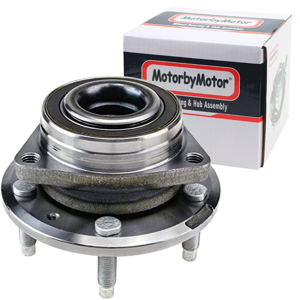 Buick Cascada Front Wheel Bearing Hub Assembly, 5 Lugs AWD - 513316 (2 Pack)