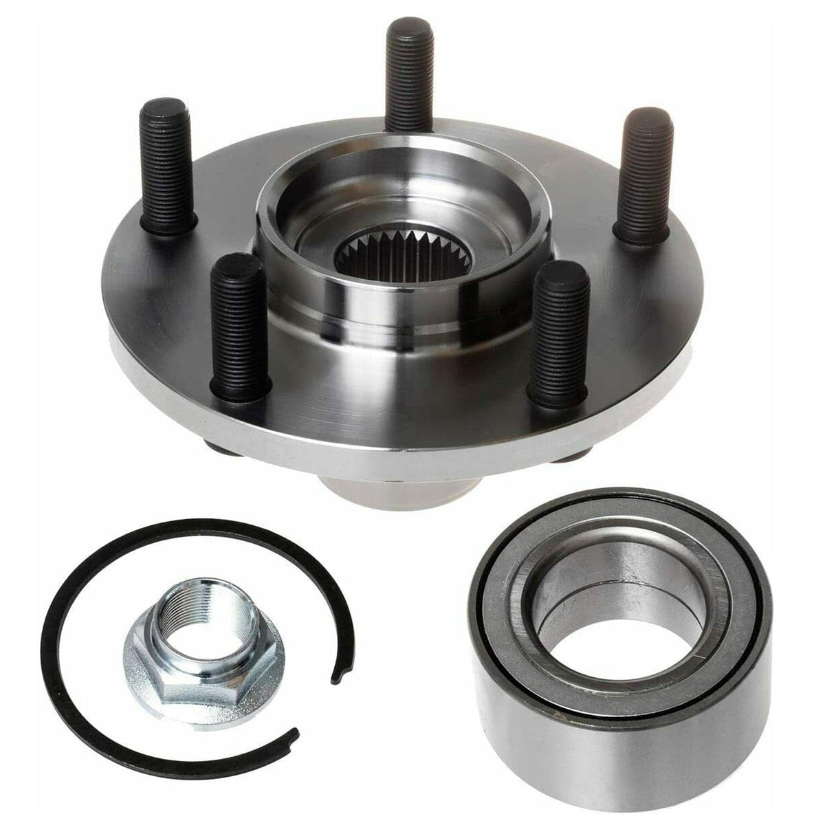 Infiniti I30 Front Wheel Hub Bearing 5 Lug 518516 (2pcs)