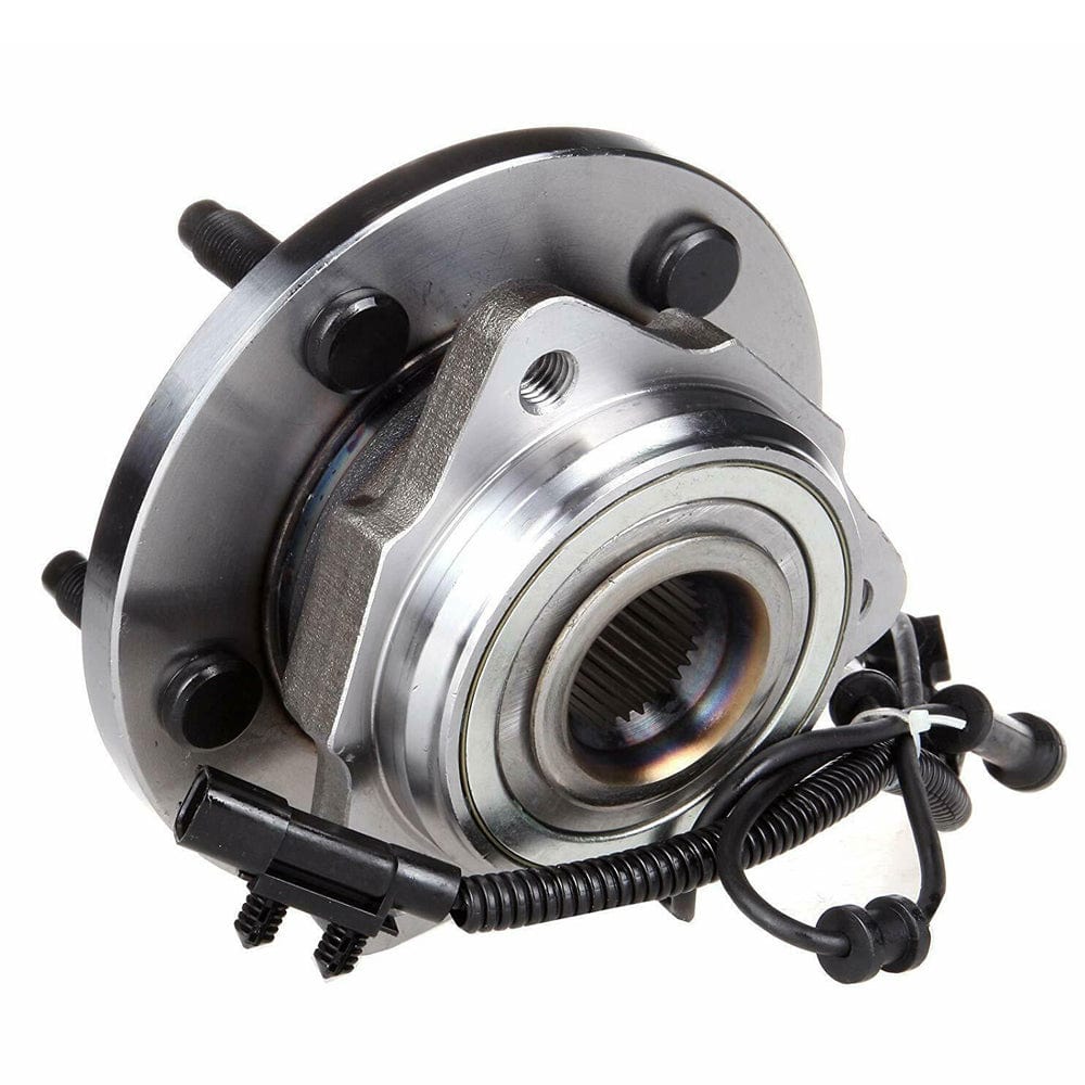 Jeep Wrangler Front Wheel Bearing Hub Assembly, 5 Lugs w/ABS 2WD/4WD - 513272 (2 Pack)