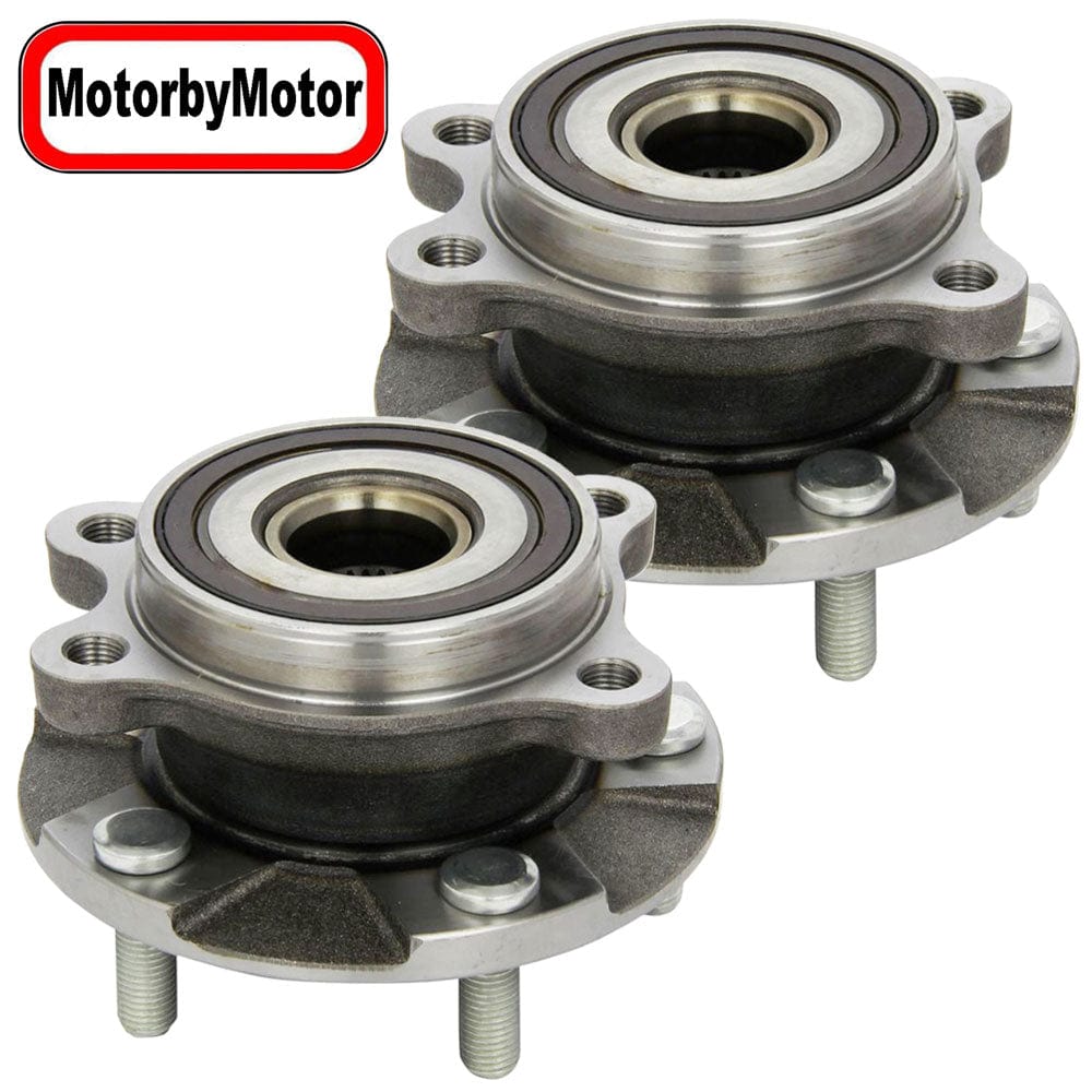 Scion tC Front Wheel Bearing Hub Assembly, 5 Lugs w/ABS -- 513258 (2 Pack)