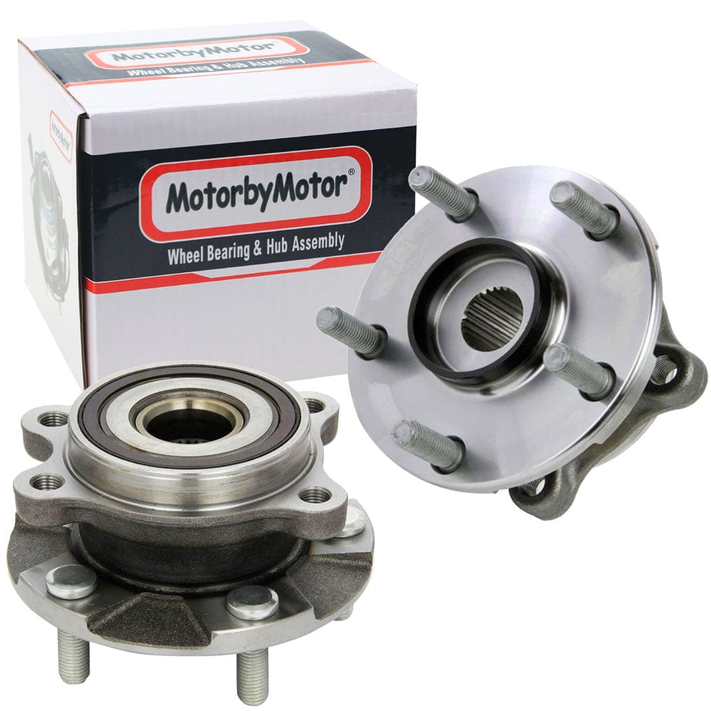 Scion tC Front Wheel Bearing Hub Assembly, 5 Lugs w/ABS -- 513258 (2 Pack)