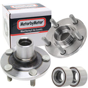Subaru Forester Front Wheel Bearing Hub Assembly 5 Lugs - 517008 (2 Pack)