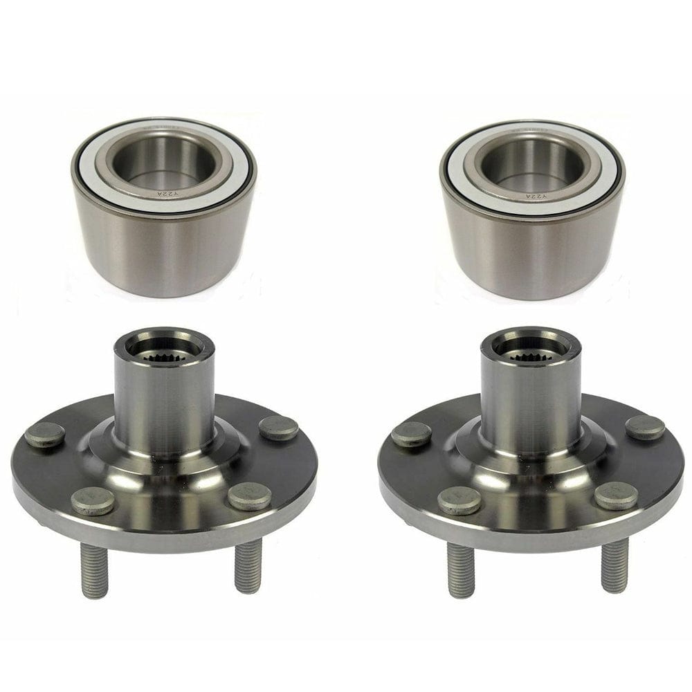 Subaru Forester Front Wheel Bearing Hub Assembly 5 Lugs - 517008 (2 Pack)