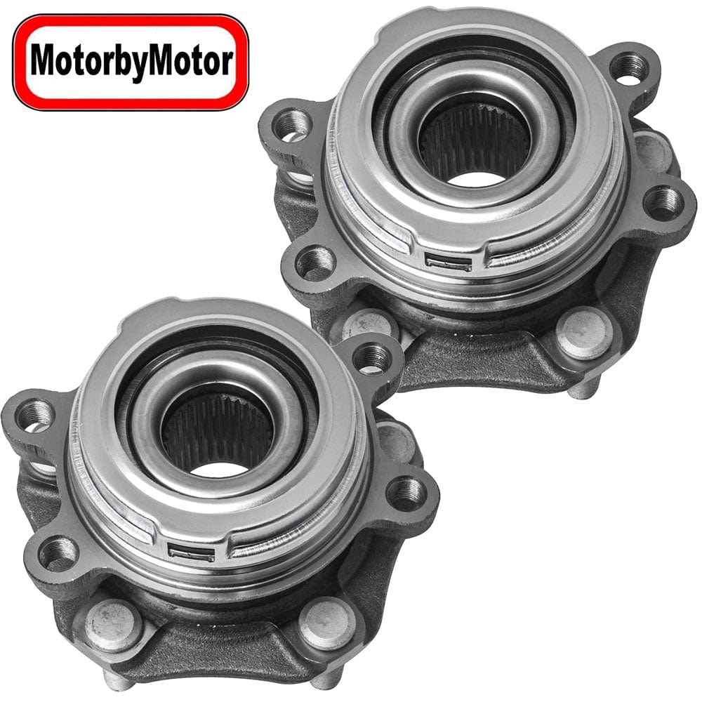 Infiniti Nissan Front Wheel Bearing Hub Assembly 513296 5 Lugs JX35 QX60 Altima (2 Pack)