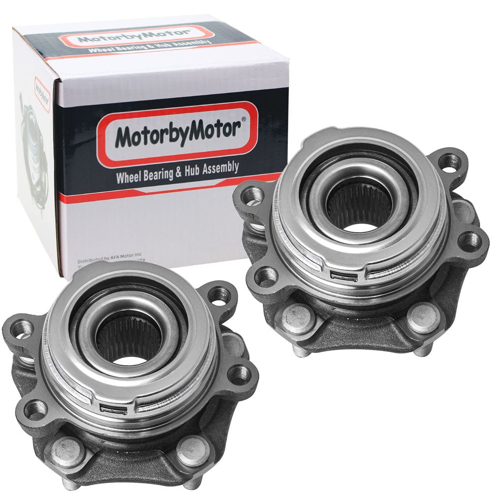 Infiniti Nissan Front Wheel Bearing Hub Assembly 513296 5 Lugs JX35 QX60 Altima (2 Pack)