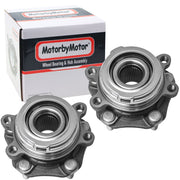 Infiniti Nissan Front Wheel Bearing Hub Assembly 513296 5 Lugs JX35 QX60 Altima (2 Pack)
