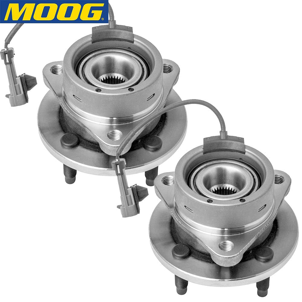 MOOG 513204 Front Wheel Bearing Hub Assembly 2003-2010 Chevy Cobalt Saturn Ion Pontiac G5 Pursuit (set of 2)