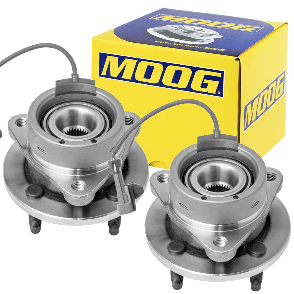 MOOG 513204 Front Wheel Bearing Hub Assembly 2003-2010 Chevy Cobalt Saturn Ion Pontiac G5 Pursuit (set of 2)