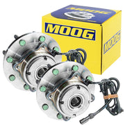 MOOG 515020 Front Wheel Bearing Hub Assembly 1999-2004 w/ABS 4WD (Set of 2)