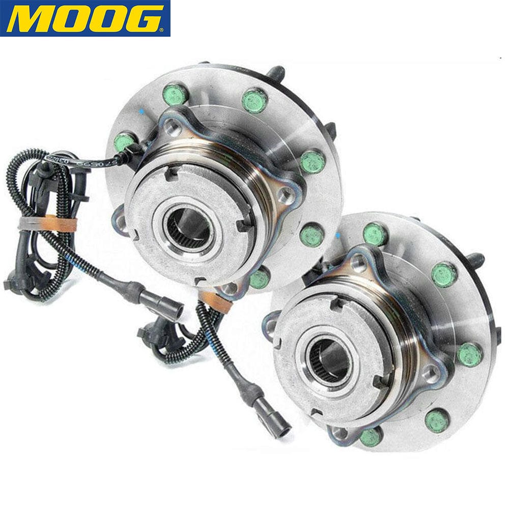 MOOG 515020 Front Wheel Bearing Hub Assembly 1999-2004 w/ABS 4WD (Set of 2)