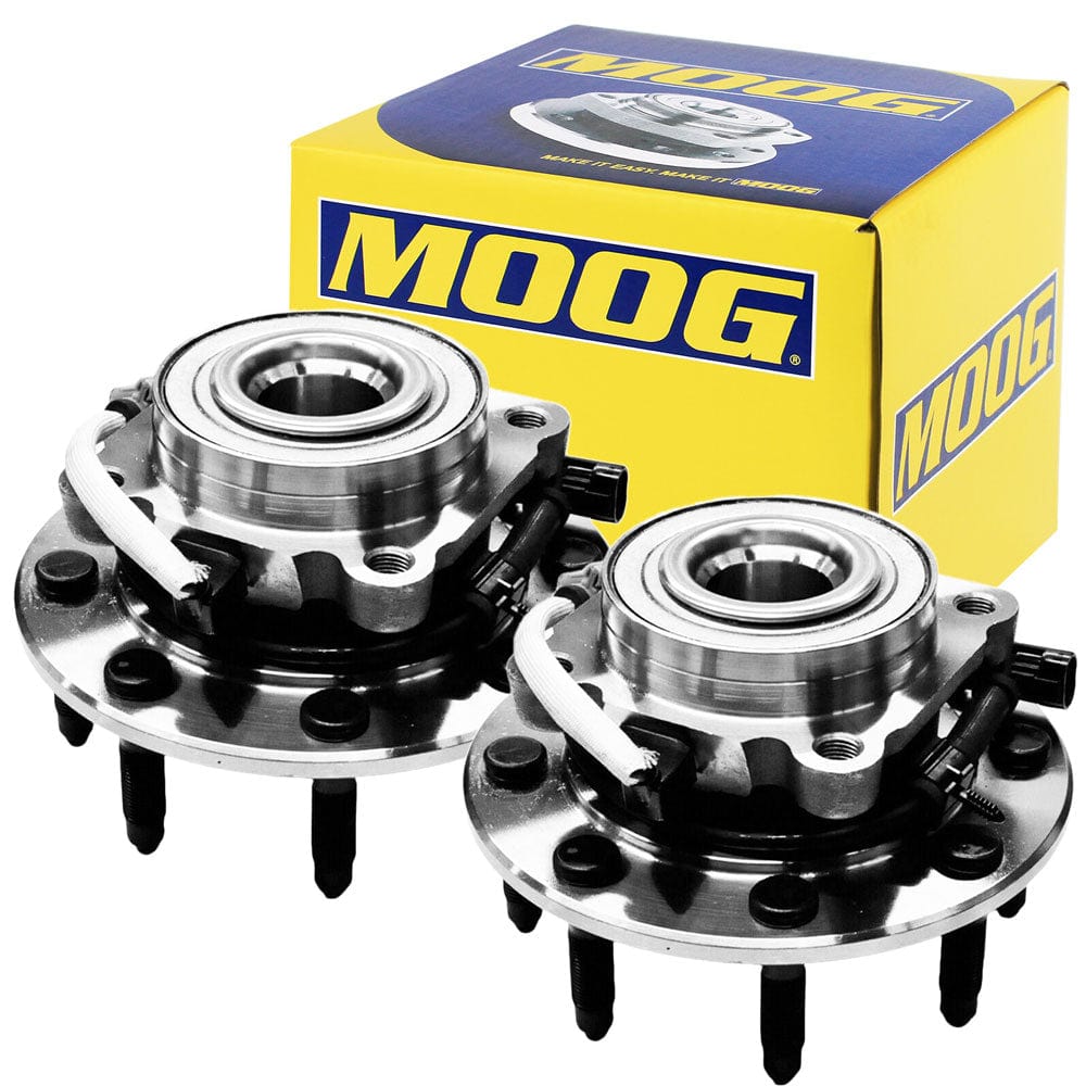 MOOG 515058 Front Wheel Bearing Hub Assembly 1999-2007 Chevrolet Surburban(2 PACK)