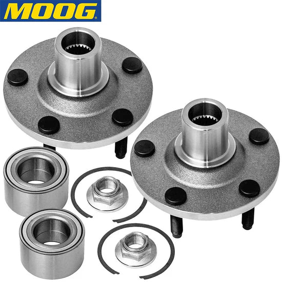 MOOG 518515 Front Wheel Bearing Hub Assembly (Set of 2) 2001-2012 Ford Escape Mazda Tribute Mercury Mariner