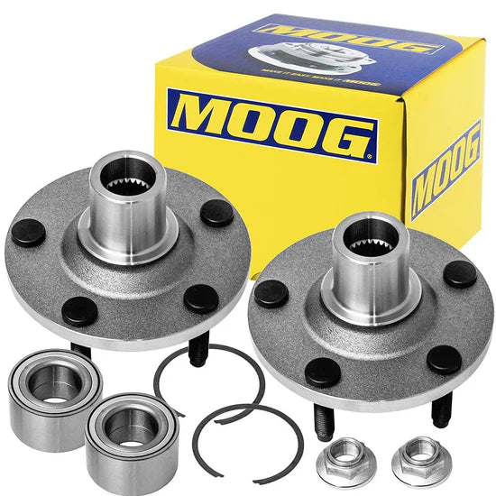 MOOG 518515 Front Wheel Bearing Hub Assembly (Set of 2) 2001-2012 Ford Escape Mazda Tribute Mercury Mariner