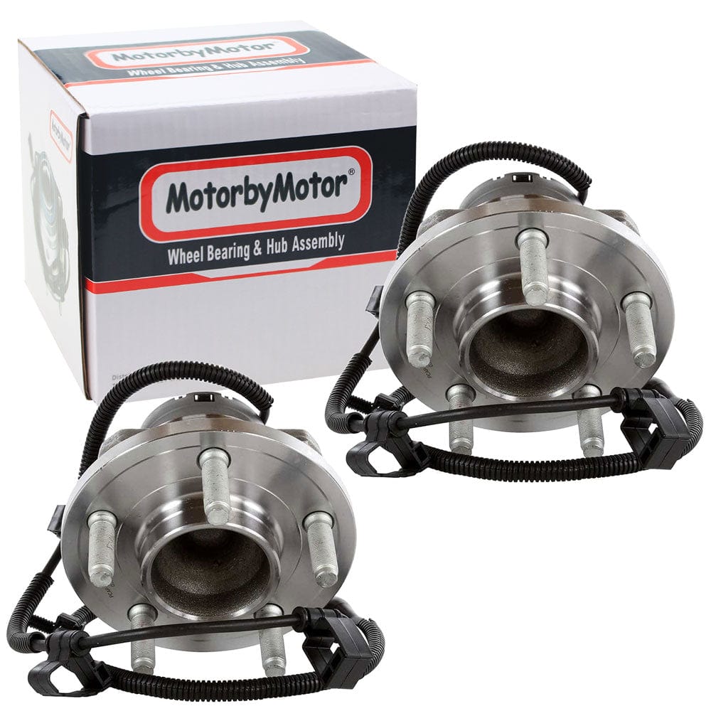 Ford Crown Victoria Front Wheel Bearing Hub Assembly, 2WD RWD w/ABS - 513230 (2 Pack)