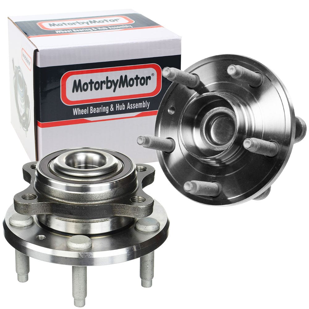 Ford Five Hundred Rear Wheel Bearing Hub Assembly, 5 Lugs 2WD -- 512299 (2 Pack)