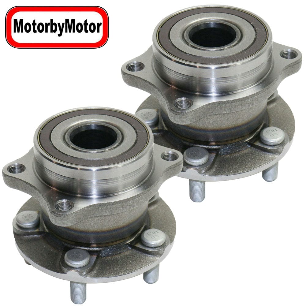 Subaru Impreza Rear Wheel Bearing Hub Assembly w/ABS, 5 Lugs - 512401 (2 Pack)