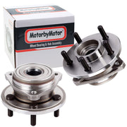 Buick Rainier Front Wheel Bearing Hub Assembly, 6 Lugs w/ABS - 513188 (2 Pack)