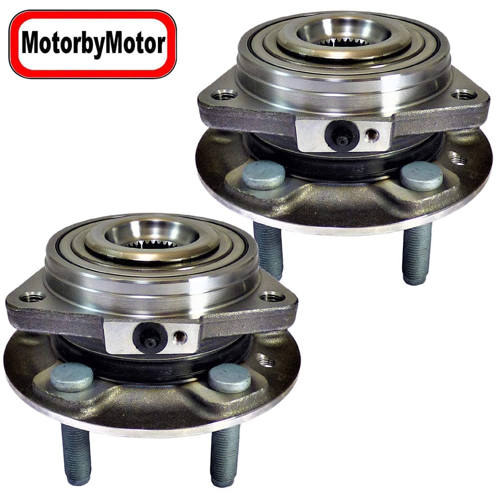 Jeep Wrangler 513423 Front Wheel Bearing and Hub Assembly - 2 PACK