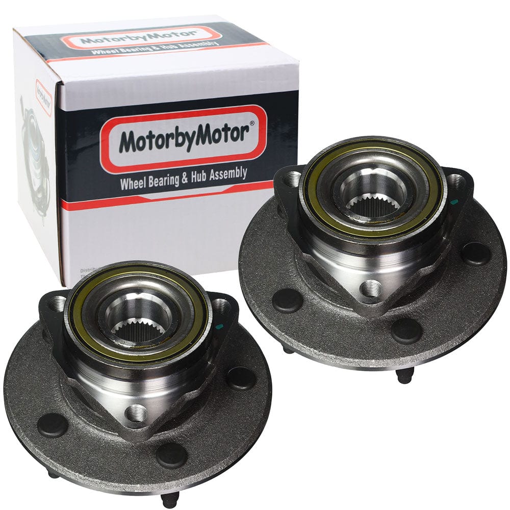 Dodge Ram 1500 Pickup 515038 Front Wheel Bearing and Hub Assembly 2 Pack