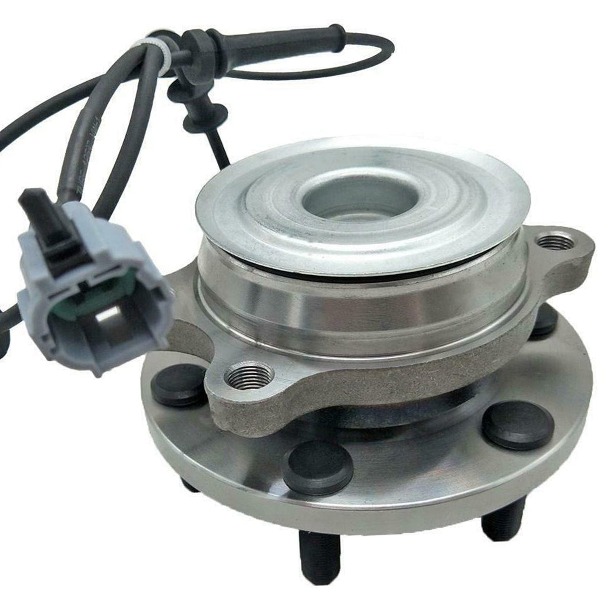 Nissan Frontier Front Wheel Bearing Hub Assembly, 6 Lugs RWD w/ABS -- 515064 (2 Pack)