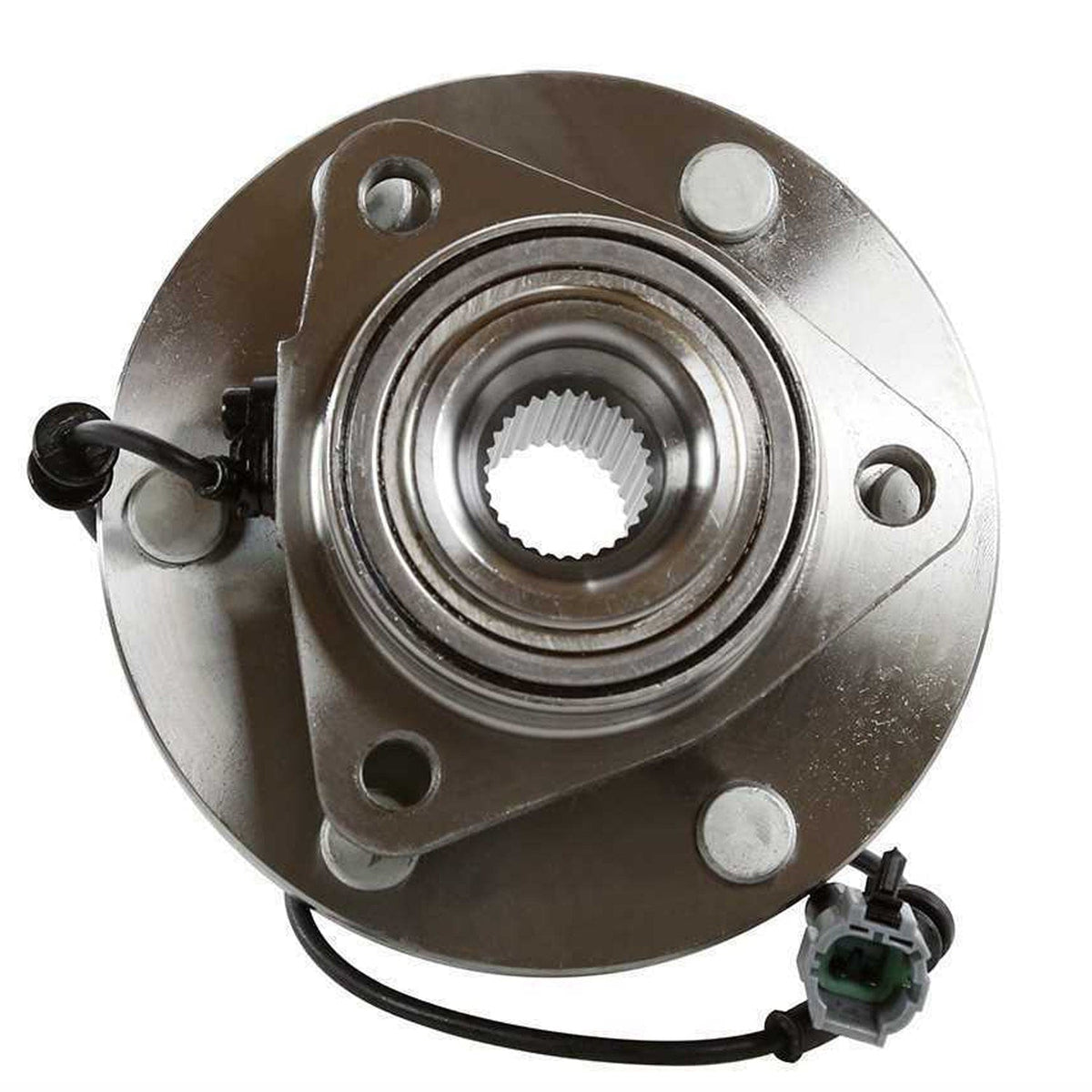 Infiniti QX56 Front Wheel Bearing Hub Assembly, 6 Lugs 4WD w/ABS -- 515125 (2 Pack)