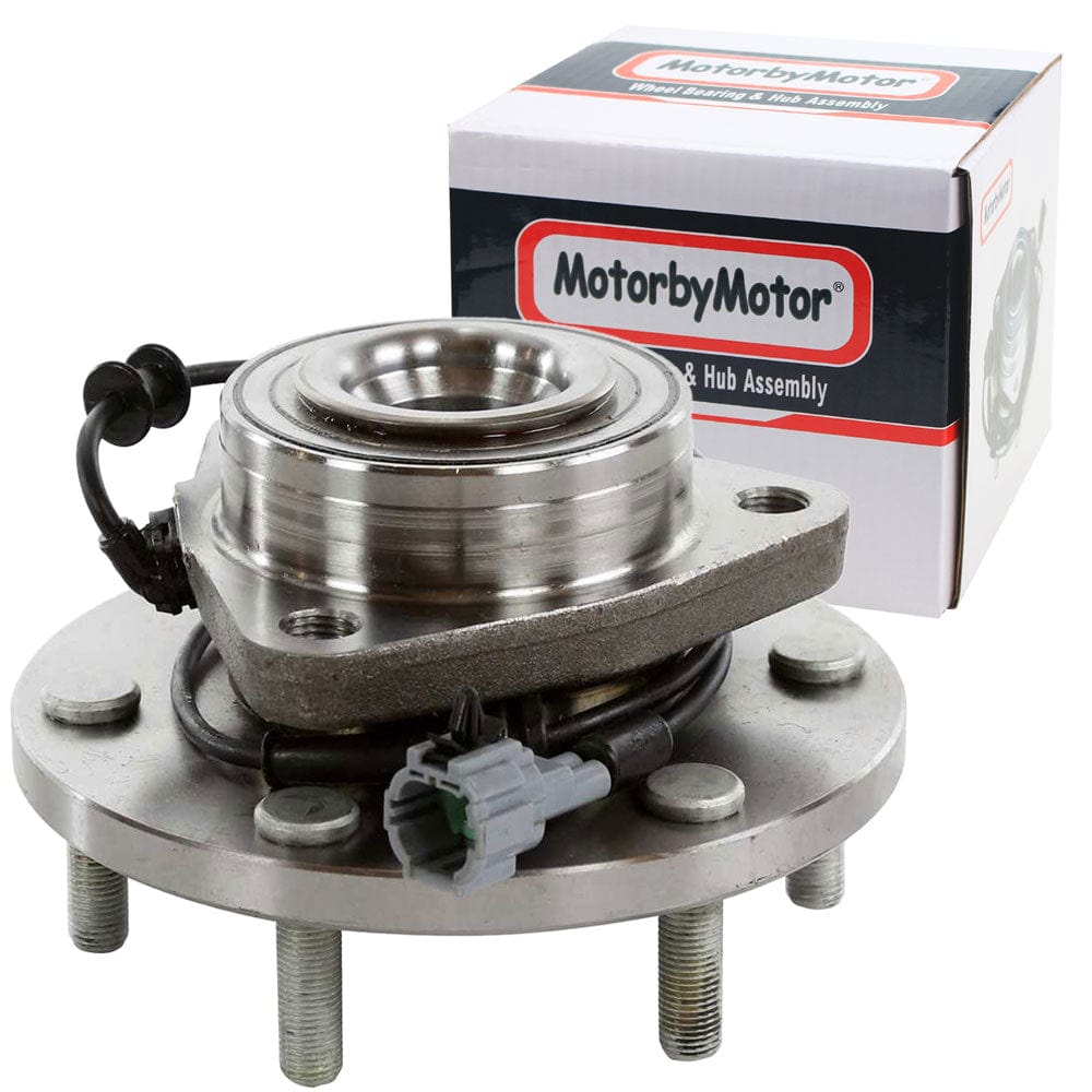 Infiniti QX56 Front Wheel Bearing Hub Assembly, 6 Lugs 4WD w/ABS -- 515125