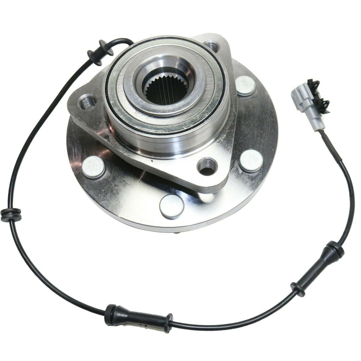 Infiniti QX56 Front Wheel Bearing Hub Assembly, 6 Lugs 4WD w/ABS -- 515125 (2 Pack)