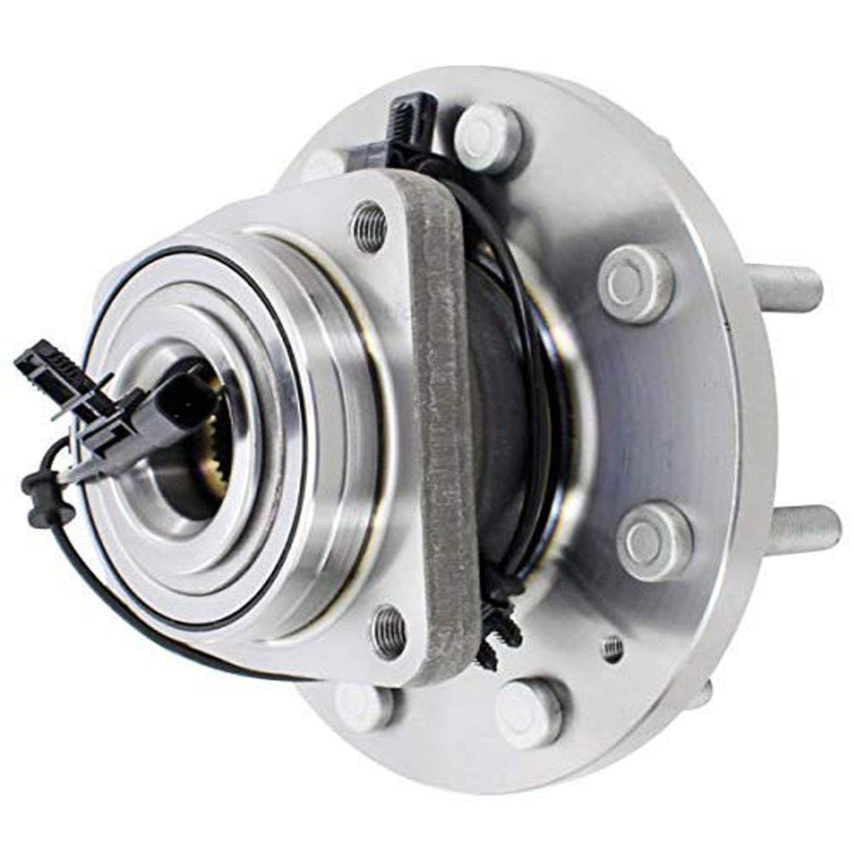GMC Sierra 3500 Front Wheel Bearing Hub Assembly, 8 Lugs 4WD w/ABS -- 515144 (2 Pack)