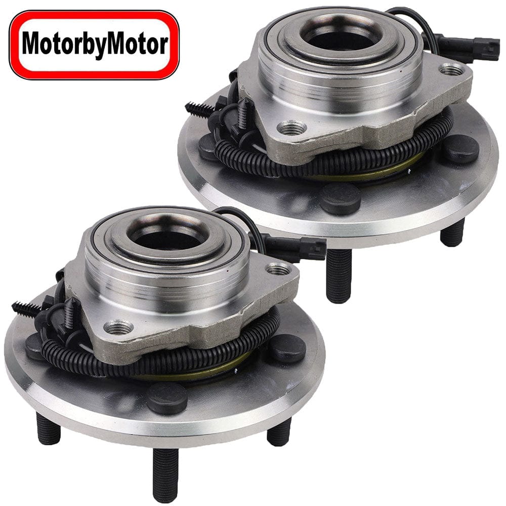 Ram 1500 Classic Front Wheel Bearing Hub Assembly, 5 Lugs w/ABS -- 515151 (2 Pack)