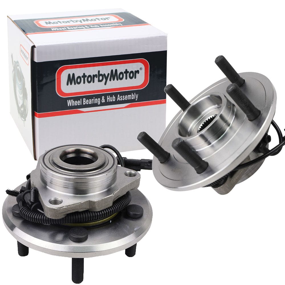 Ram 1500 Classic Front Wheel Bearing Hub Assembly, 5 Lugs w/ABS -- 515151 (2 Pack)