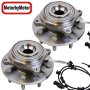 Dodge Ram 2500 Front Wheel Bearing Hub Assembly 8 Lugs, w/ABS - 515162 (2 Pack)